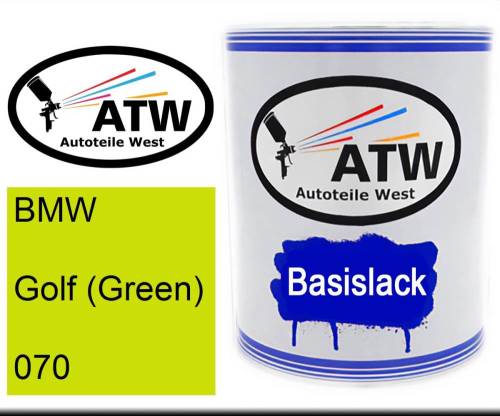 BMW, Golf (Green), 070: 1L Lackdose, von ATW Autoteile West.